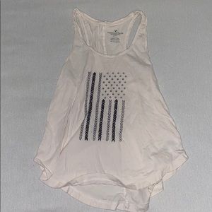 American Eagle flag tank top